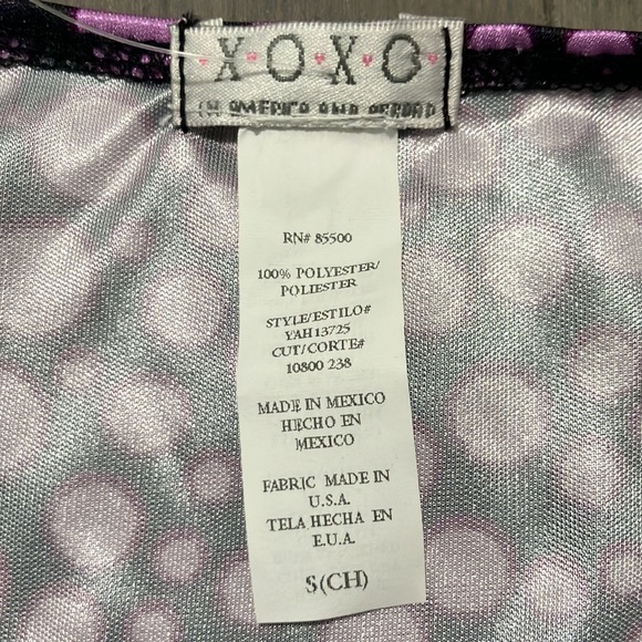 NWT Y2K Vintage XOXO Polka Dot Tank Top Size S - Picture 5 of 6